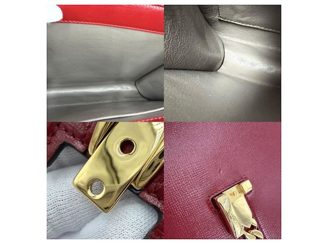 Borsa Gucci Sylvie da donna Bianco Rosso - vista 7