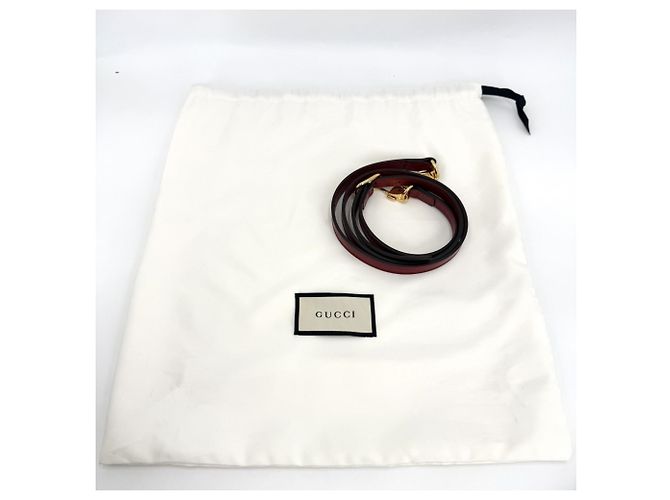 Borsa Gucci Sylvie da donna Bianco Rosso - vista 9