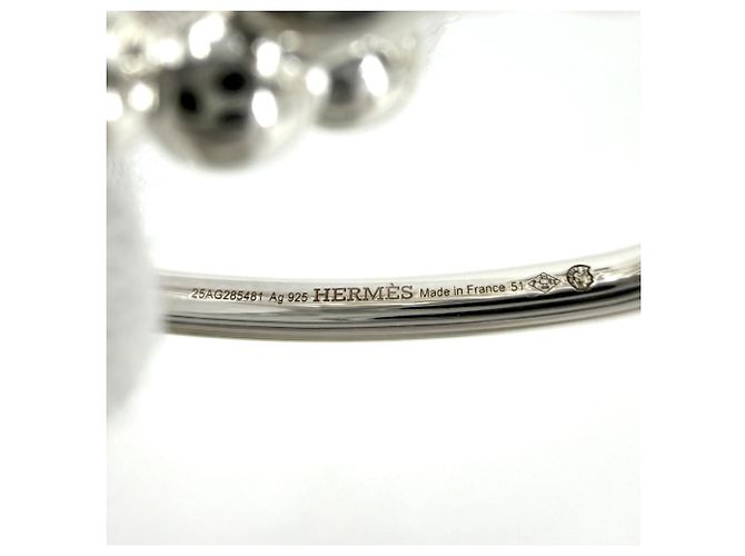 Hermès Hermes Chaine d'Ancre Alea Double Ring Silber - Ansicht 3