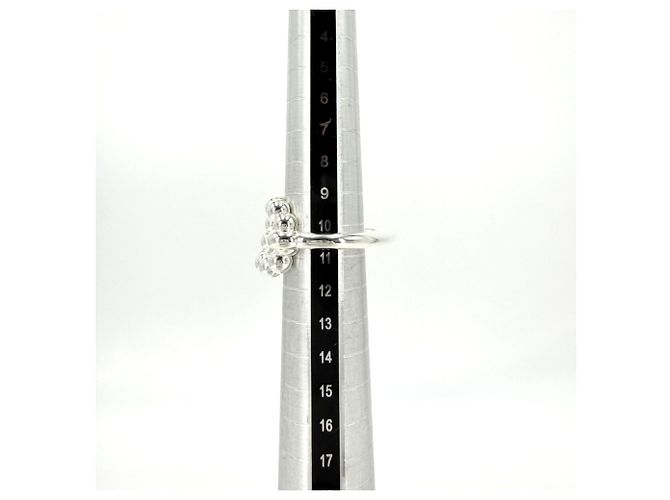 Hermès Hermes Chaine d'Ancre Alea Double Ring Silber - Ansicht 5