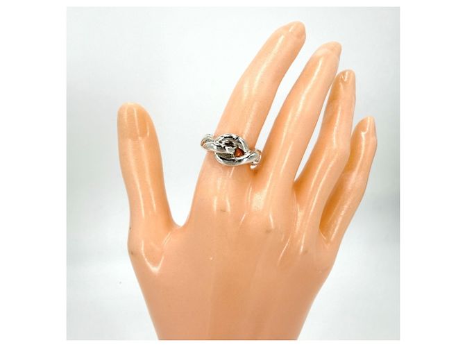 Ring Hermès Anello Torsade da donna Hermes Argento - vista 2