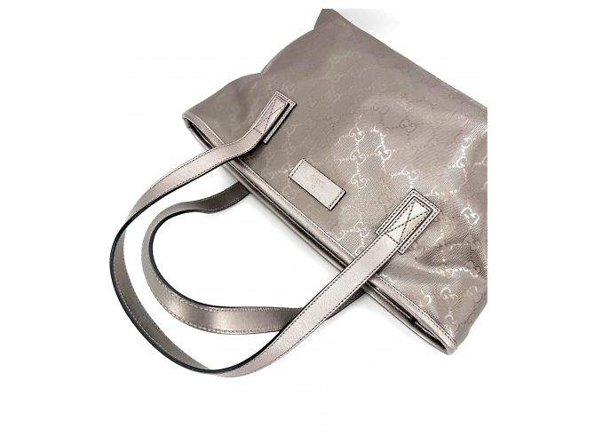 Gucci GG Imprime Tote Bag Silvery White - view 7
