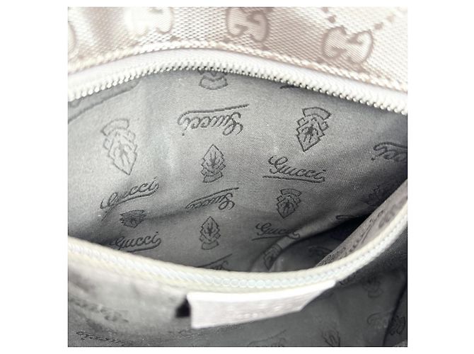 Gucci GG Imprime Tote Bag Silvery White - view 9