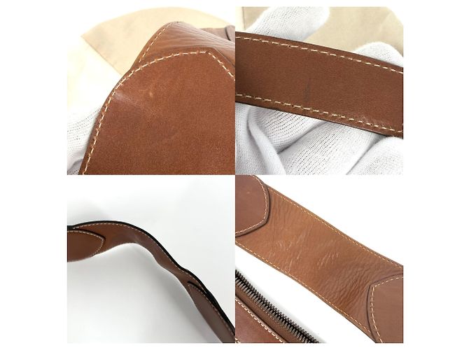 Borsa a tracolla Gucci da donna Marrone Bianco Beige - vista 8