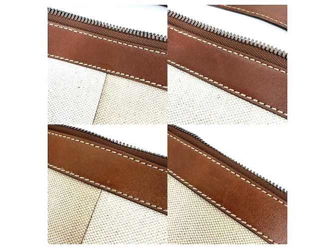 Borsa a tracolla Gucci da donna Marrone Bianco Beige - vista 9