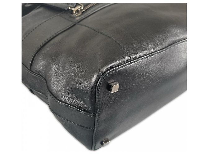Borsa a mano Gucci in pelle nera e bianca Nero Bianco - vista 11