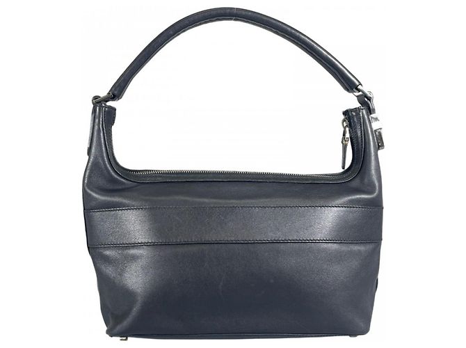 Borsa a mano Gucci in pelle nera e bianca Nero Bianco - vista 2