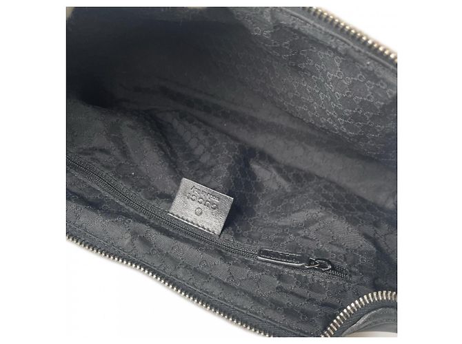 Borsa a mano Gucci in pelle nera e bianca Nero Bianco - vista 7