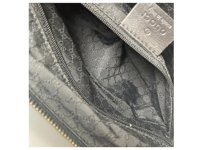 Borsa a mano Gucci in pelle nera e bianca Nero Bianco - vista 9