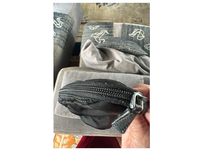 Necessaire Prada in Nylon Nero - vista 4