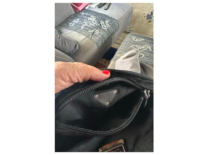 Necessaire Prada in Nylon Nero - vista 7