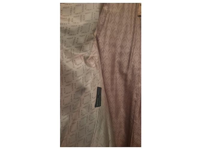 Abrigo Fendi de piel de visón Marrón claro - vista 9