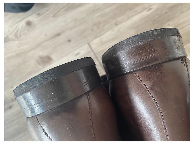 Hugo Boss BOSS Brown Leather Chukka Boots - view 6
