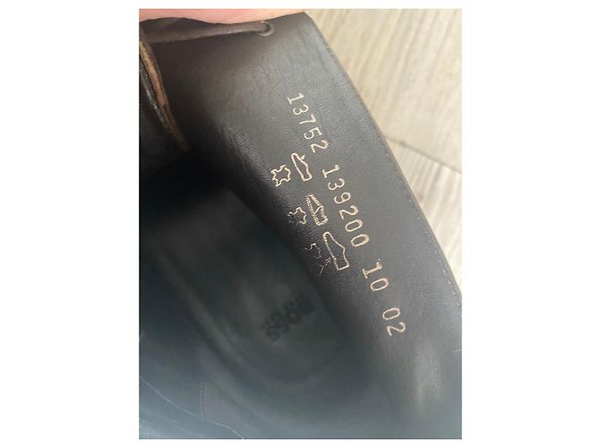 Hugo Boss BOSS Brown Leather Chukka Boots - view 9