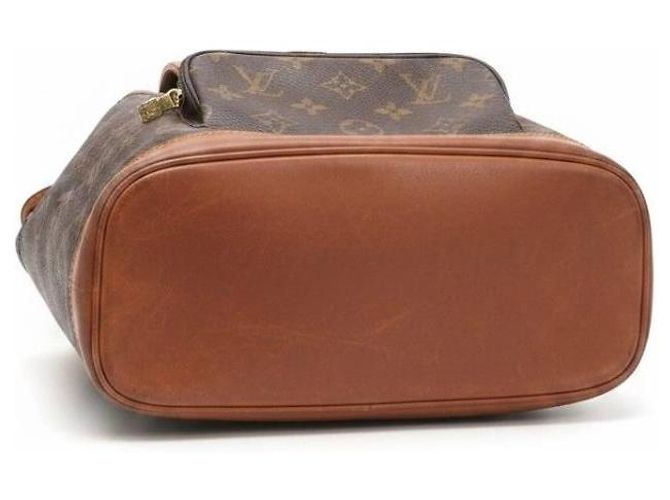 Zaino Louis Vuitton Monogram Montsouris PM Marrone Monogramma - vista 5