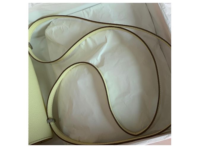 Borsa Hermès Constance 19 Michelle Yellow Giallo - vista 6