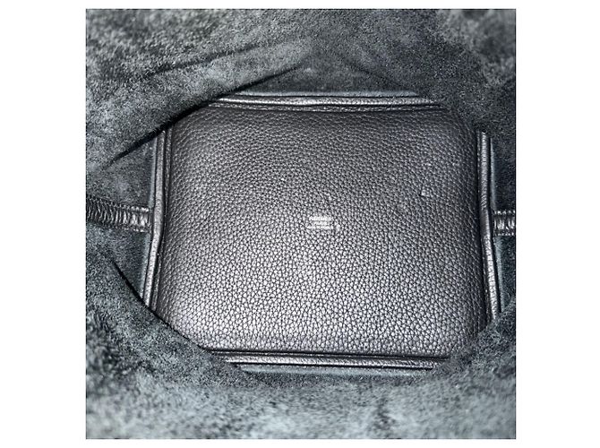 Hermès Borsa Hermes Picotin Lock MM Nero - vista 4