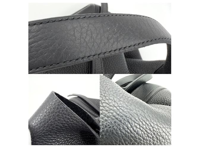 Hermès Borsa Hermes Picotin Lock MM Nero - vista 8