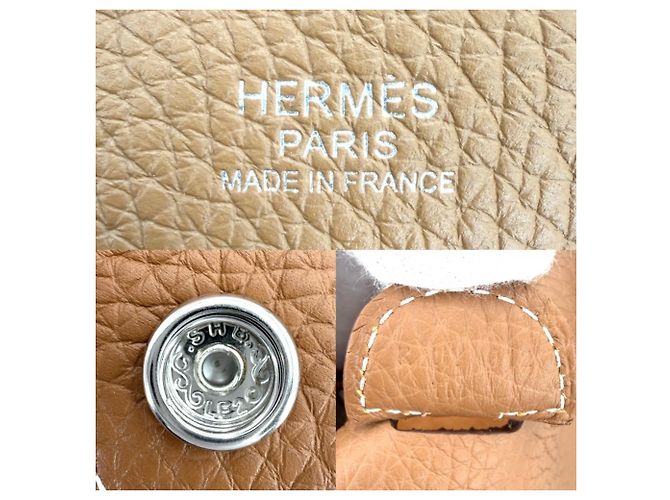 Hermès Borsa a tracolla Hermes Evelyne PM 3 Marrone - vista 5