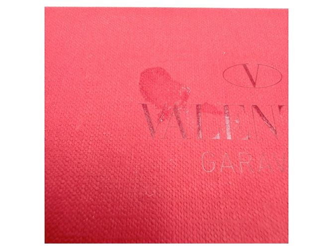 Borsa a tracolla in pelle blu Valentino Garavani - vista 9