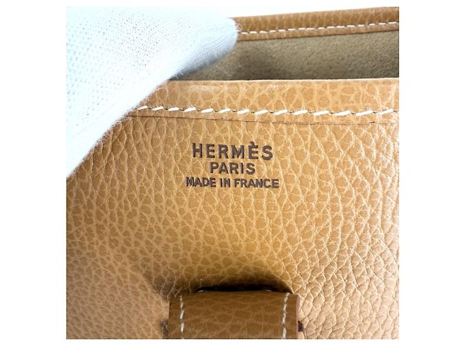 Hermès Borsa a tracolla Hermes Evelyne 1 GM Marrone - vista 5