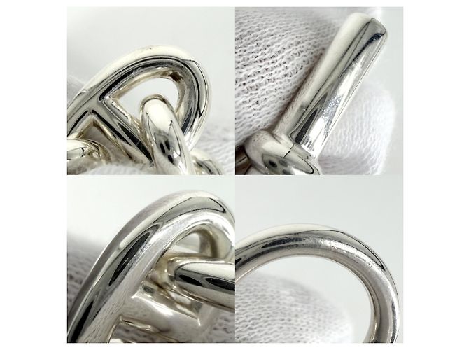 Hermès Bracciale con Charms Hermes Chaine d'Ancre MM Silver - vista 5