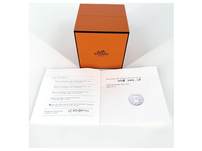 Hermès Bracciale con Charms Hermes Chaine d'Ancre MM Silver - vista 6