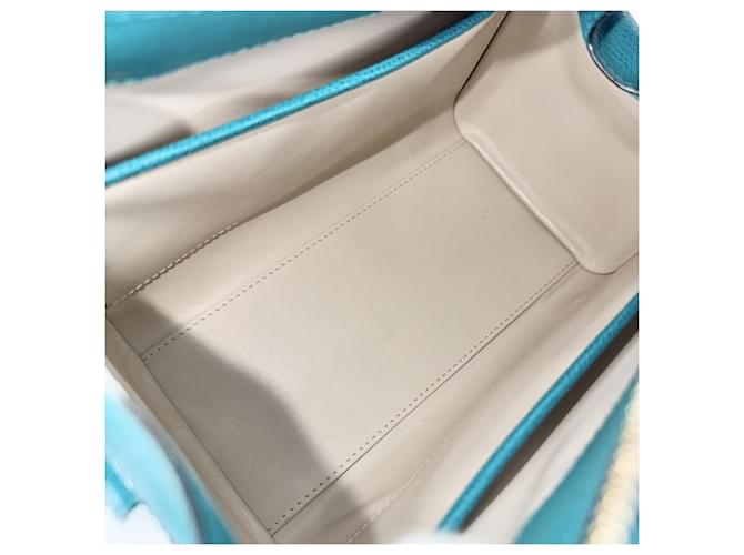 Borsa Valextra Babila Mini Verde - vista 4
