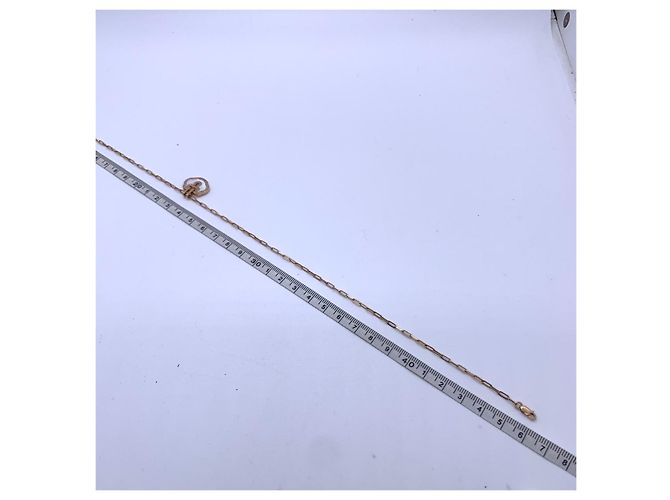 Autre Marque Collana Qeelin Peace Lock in oro rosa 18K, madreperla e diamanti D'oro - vista 3