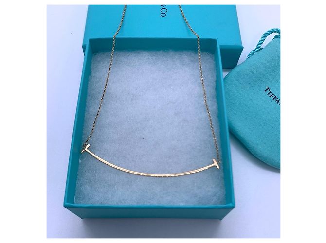 Collana Tiffany & Co. T Smile in oro rosa D'oro - vista 2