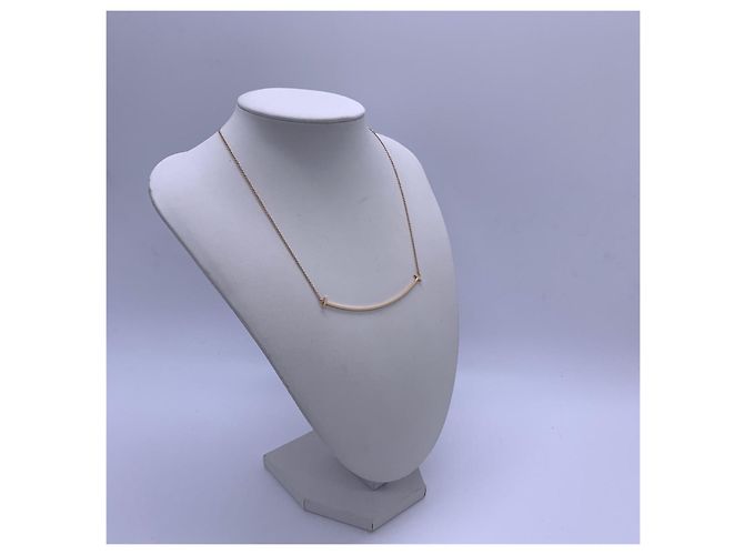 Collana Tiffany & Co. T Smile in oro rosa D'oro - vista 4
