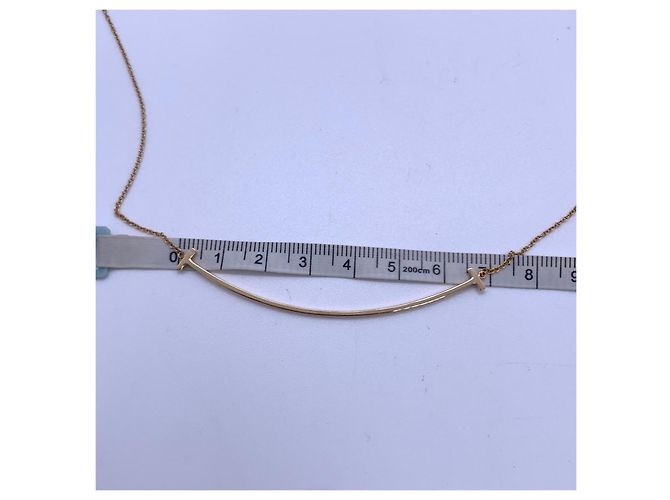 Collana Tiffany & Co. T Smile in oro rosa D'oro - vista 7