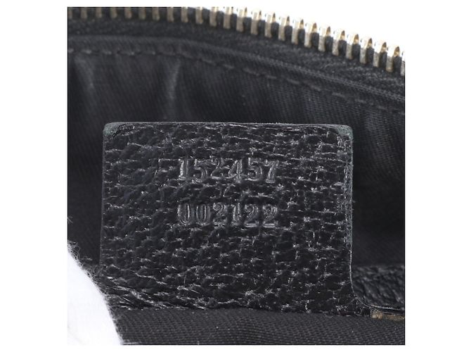 Borsa Mini Boston Gucci GG Canvas Nero - vista 9