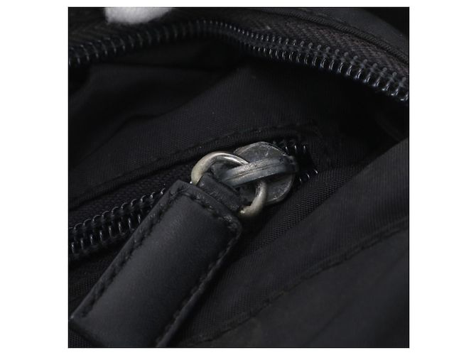 Borsa a tracolla Prada in nylon Tessuto Nero - vista 8