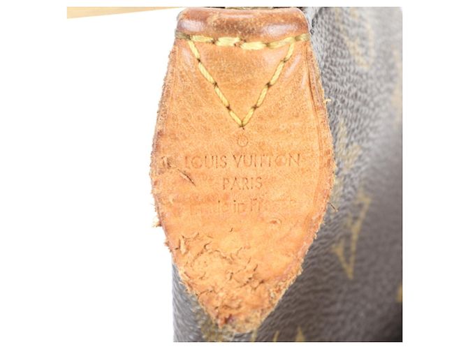 Saco Tote Louis Vuitton Monogram Totally PM em couro Marrom - vista 10