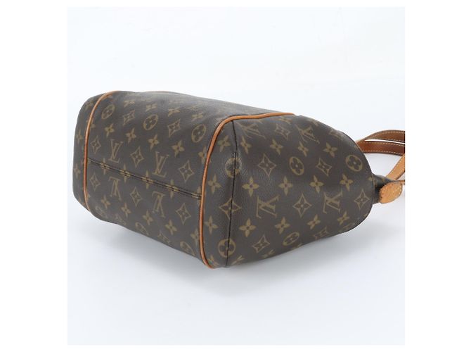 Saco Tote Louis Vuitton Monogram Totally PM em couro Marrom - vista 4