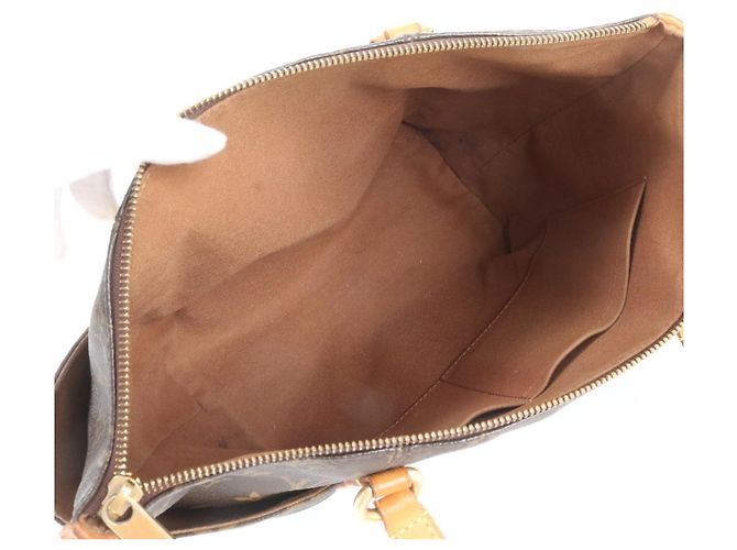 Saco Tote Louis Vuitton Monogram Totally PM em couro Marrom - vista 7