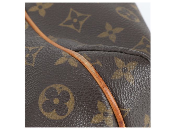 Saco Tote Louis Vuitton Monogram Totally PM em couro Marrom - vista 8