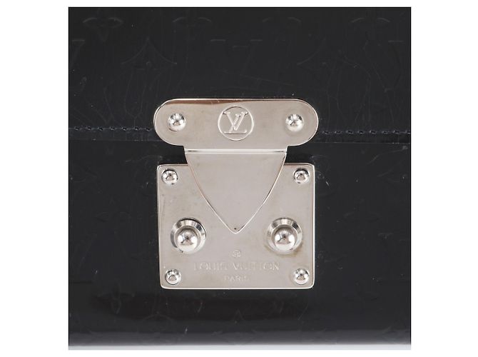 Bolso de mano Louis Vuitton Monogram Mini Glacé Anouchka MM Negro - vista 12