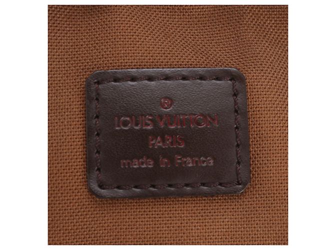 Louis Vuitton Damier Dorsoduro Leather Shoulder Bag Brown - view 12