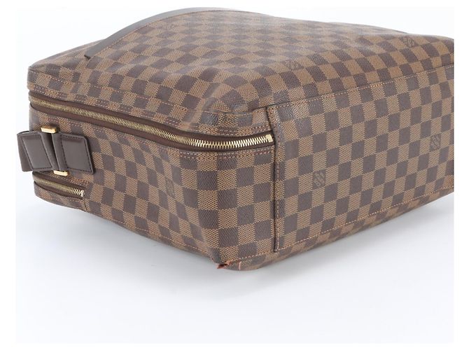 Louis Vuitton Damier Dorsoduro Leather Shoulder Bag Brown - view 5