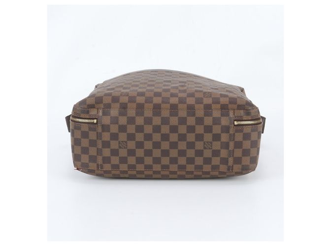 Louis Vuitton Damier Dorsoduro Leather Shoulder Bag Brown - view 6