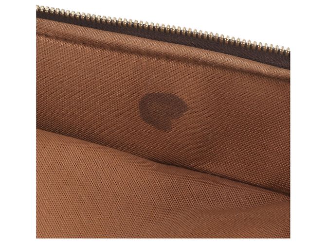 Louis Vuitton Damier Dorsoduro Leather Shoulder Bag Brown - view 8