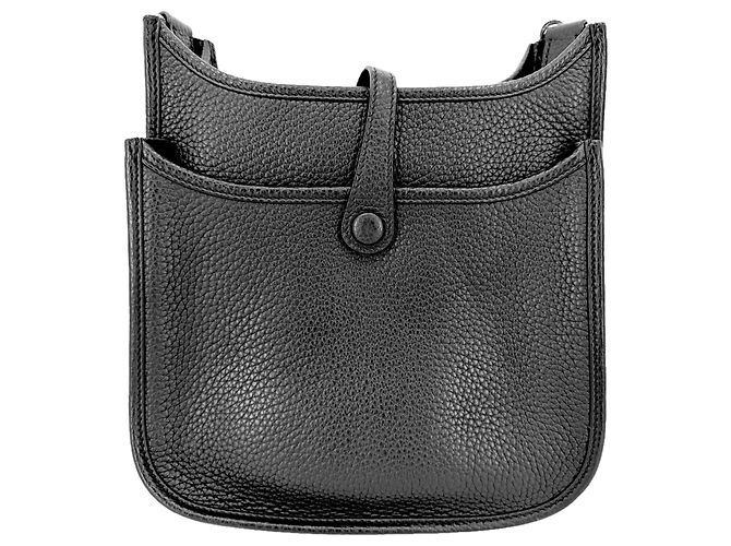Hermès Borsa a tracolla Hermes Evelyne 23 Nero - vista 2