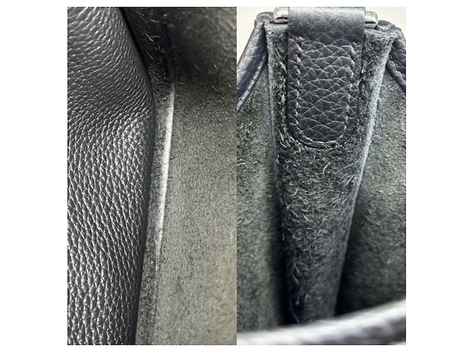 Hermès Borsa a tracolla Hermes Evelyne 23 Nero - vista 8