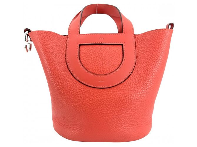 Hermès Borsa Hermes In the Loop 18 Chaine Pico Arancione - vista 2