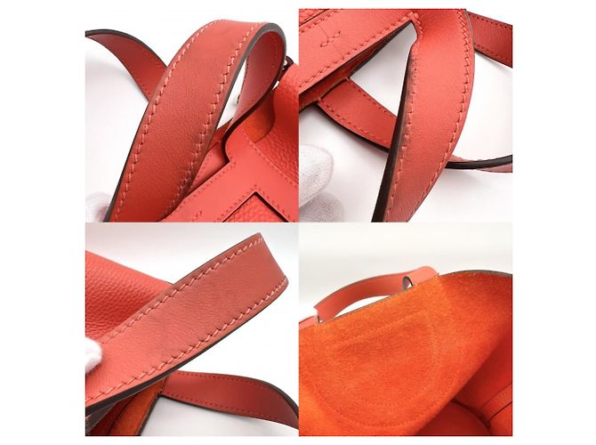 Hermès Borsa Hermes In the Loop 18 Chaine Pico Arancione - vista 7