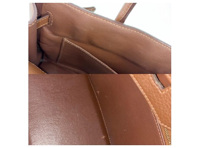 Hermès Borsa a mano Hermes Birkin 30 Marrone - vista 10