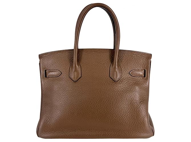 Hermès Borsa a mano Hermes Birkin 30 Marrone - vista 2