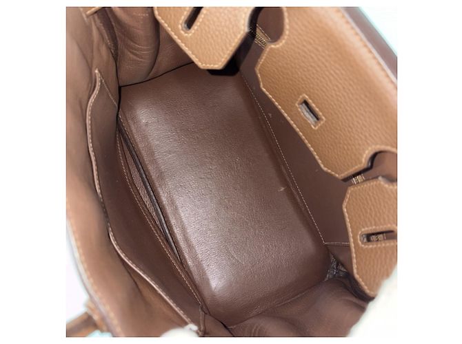 Hermès Borsa a mano Hermes Birkin 30 Marrone - vista 4